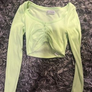Urban outfitters lime green tank, size S.